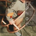 Montessori wooden rings set for children with manufacturer specifics