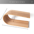 Wall mounted toilet roll holder dimensions
