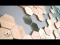 Hexagon Wandkunst, Wandmosaik