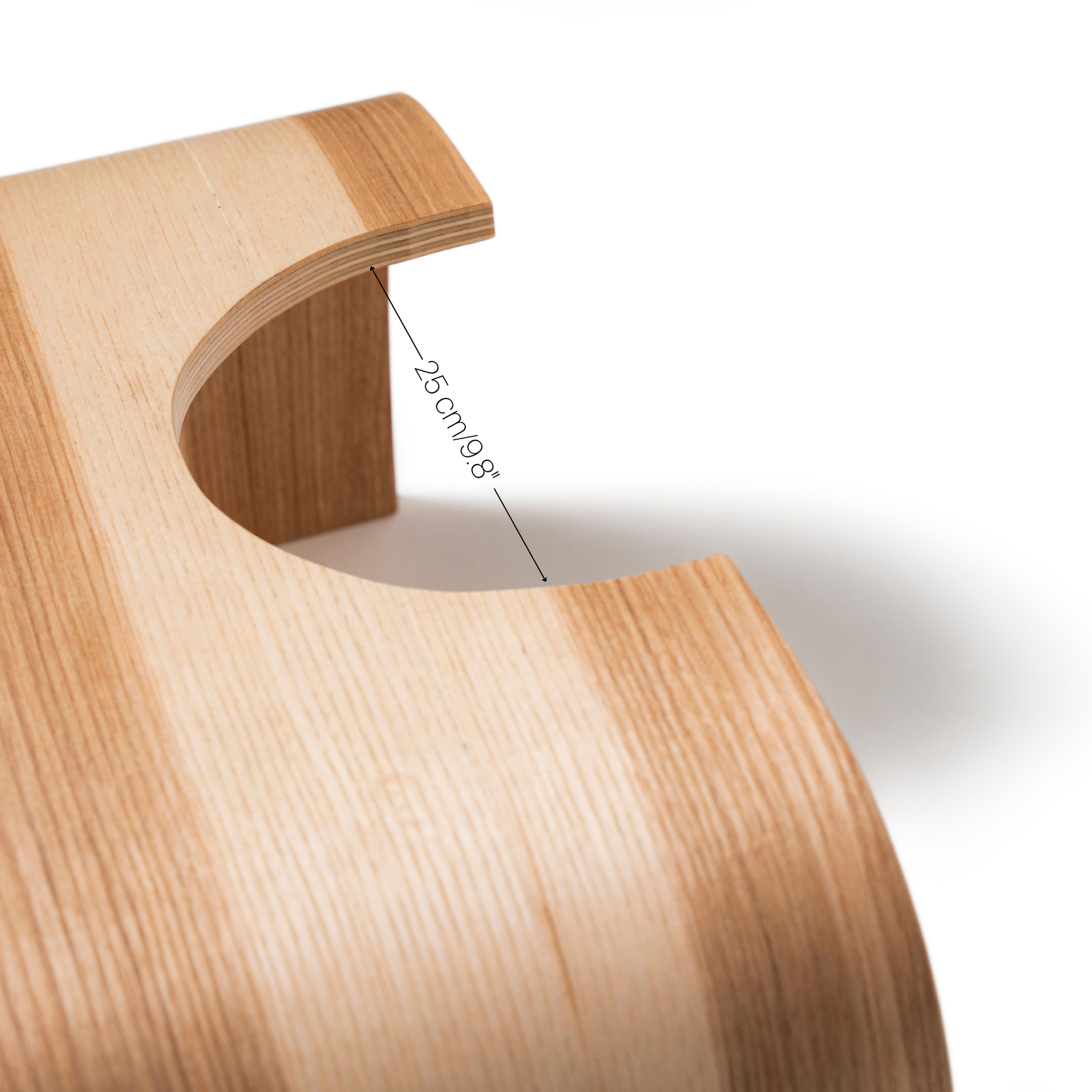 Wooden potty step stool cutout measurements