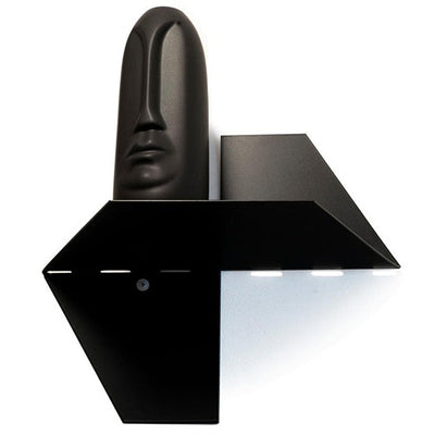 small metal wall shelf hexagon shaped