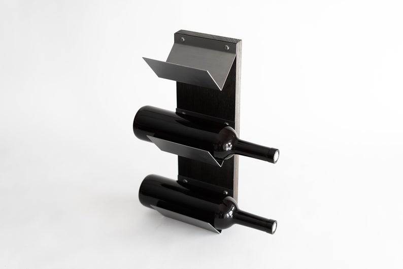 Wine bottle stand - EWART WOODS