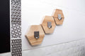 Wood wall hook bathroom towel rack - EWART WOODS