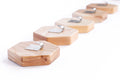 Wood wall hook bathroom towel rack - EWART WOODS