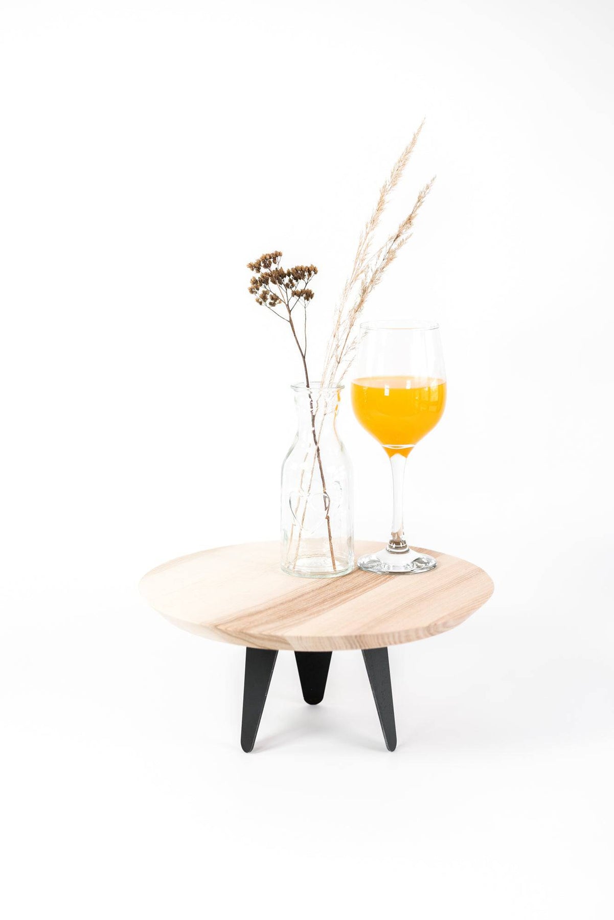 Wooden round cake stand - EWART WOODS