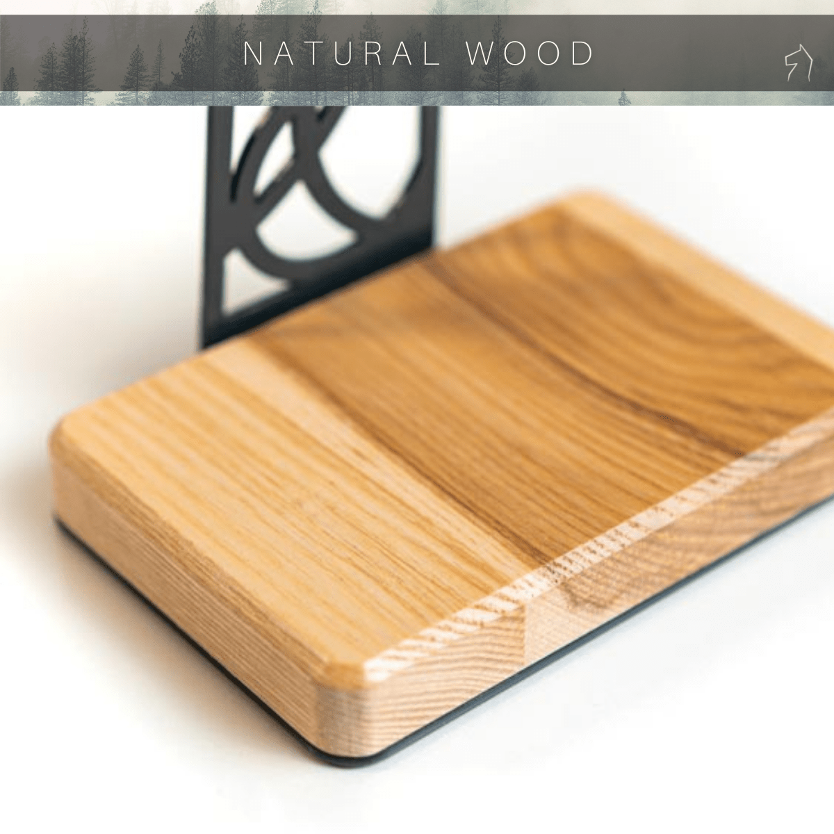 Close-up of a headphone stand&