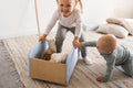 Wooden toy box on wheels (Whale) - EWART WOODS