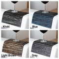 Burned Wooden Sofa Arm Tray Table on a couch arm, showcasing its versatility and stylish burnt wood finish. EWART WOODS