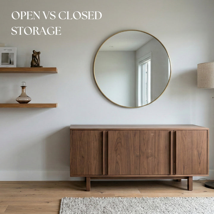 The Psychology of Open vs Closed Storage