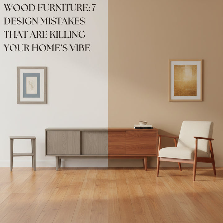 Wood Furniture: 7 Design Mistakes That Are Killing Your Home’s Vibe