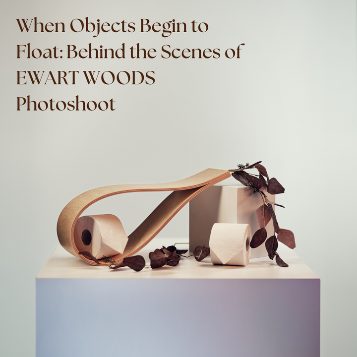 When Objects Begin to Float: Behind the Scenes of Our Latest Photoshoot