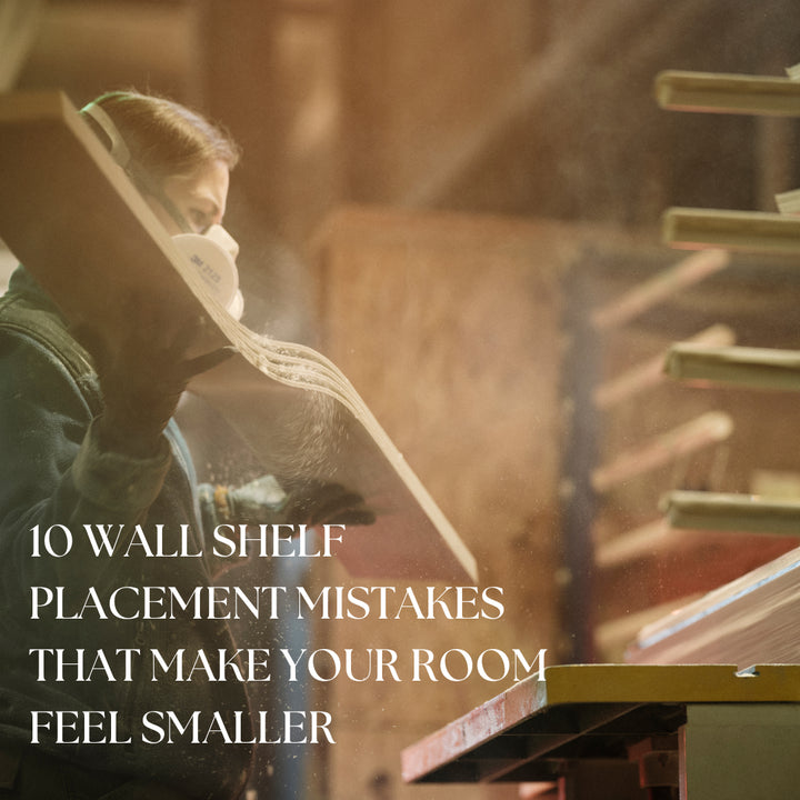 10 Wall Shelf Placement Mistakes That Make Your Room Feel Smaller