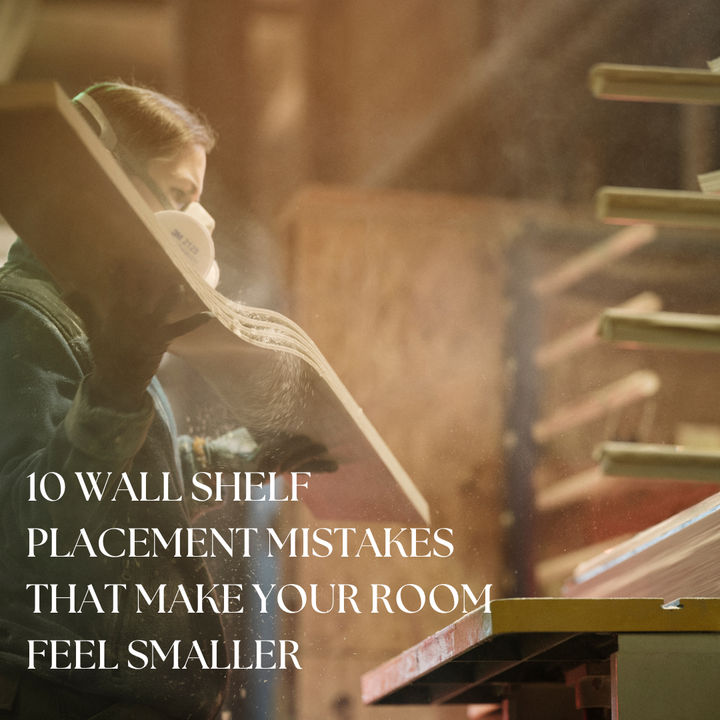 10 Wall Shelf Placement Mistakes That Make Your Room Feel Smaller