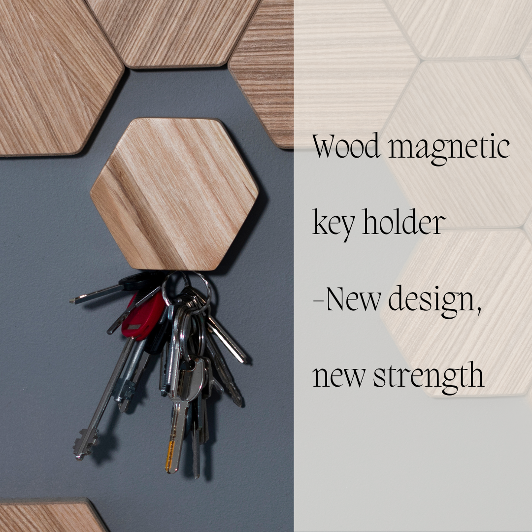 New magnetic key holder - new design, new strength