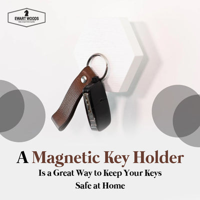 Un soporte magnético para llaves es una excelente manera de mantener sus llaves seguras en casa