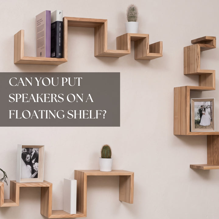 Can You Put Speakers on a Floating Shelf? Weight, Depth and Placement