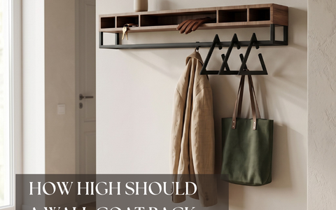 How High Should a Wall Coat Rack Be? (And Why Depth Matters More Than You Think)
