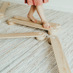 balance boards wooden with connectors