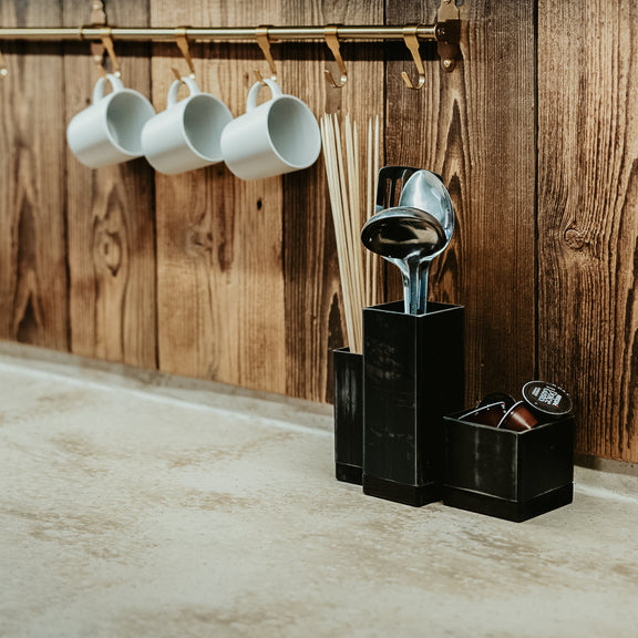 kitchen knife block holder utensil holder 