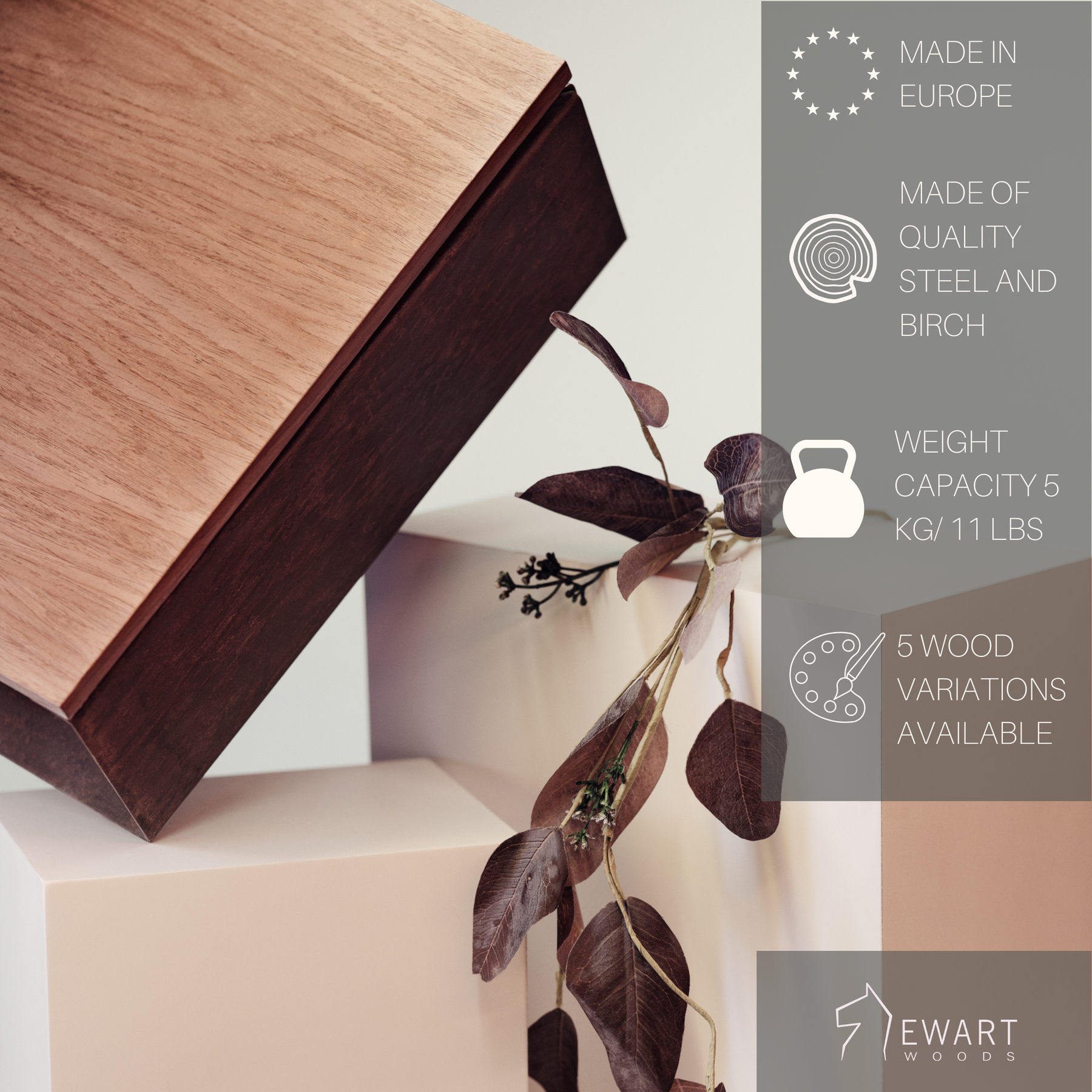 Rusted Floating Nightstand