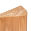 Plant stand indoor wood shape design close-up