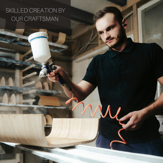 Towel Holder - Rustic Wave