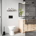 Toilet paper holder wall mounted Bricks - EWART WOODS