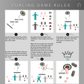 Indoor curling game made of wood - EWART WOODS