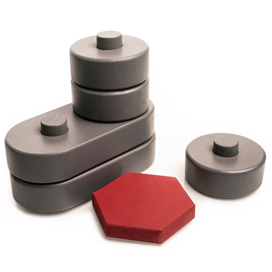 Indoor curling game made of wood - EWART WOODS