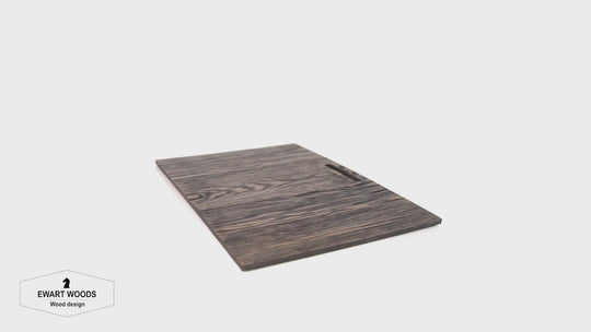 Bandeja de brazo para sofá de madera quemada con soporte para teléfono