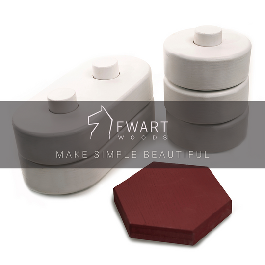 Indoor curling game made of wood - EWART WOODS