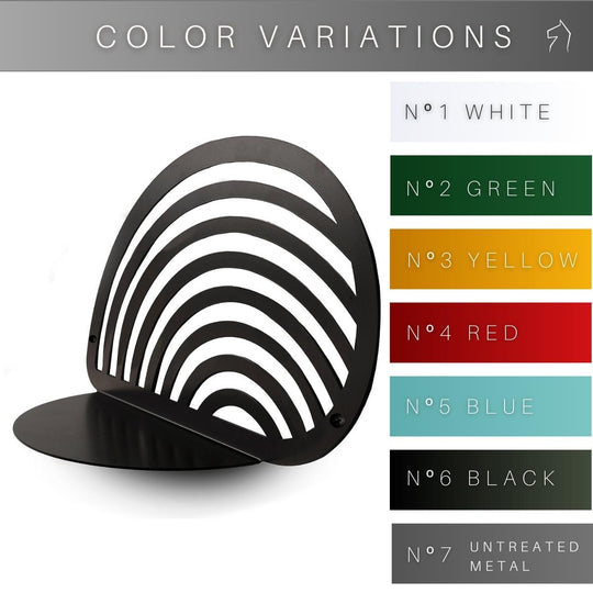 Wall floating plant shelf with spaces - EWART WOODS