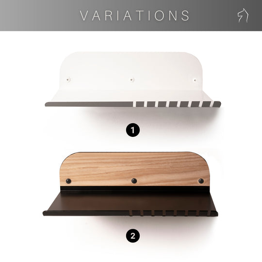 Estante para llaves montado en la pared de metal