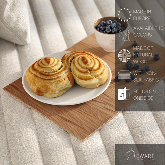 Sofa arm tray (yellow) - EWART WOODS