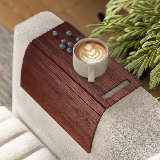 Sofa arm tray (Red) - EWART WOODS