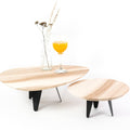 Wooden round cake stand - EWART WOODS