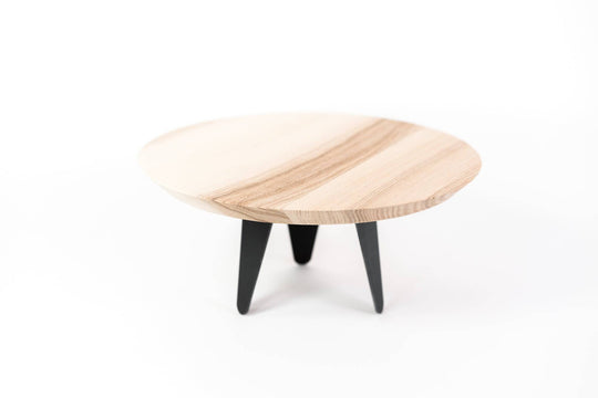 Wooden round cake stand - EWART WOODS