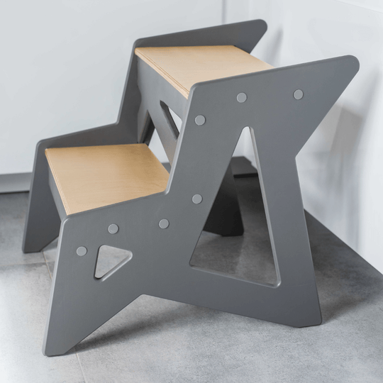 Wood Stepping stool - EWART WOODS