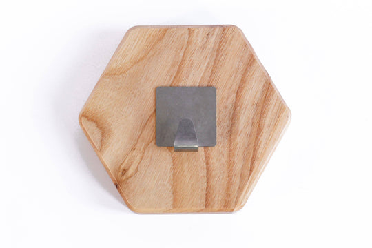 Wood wall hook bathroom towel rack - EWART WOODS