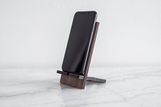 Wooden phone stand - EWART WOODS